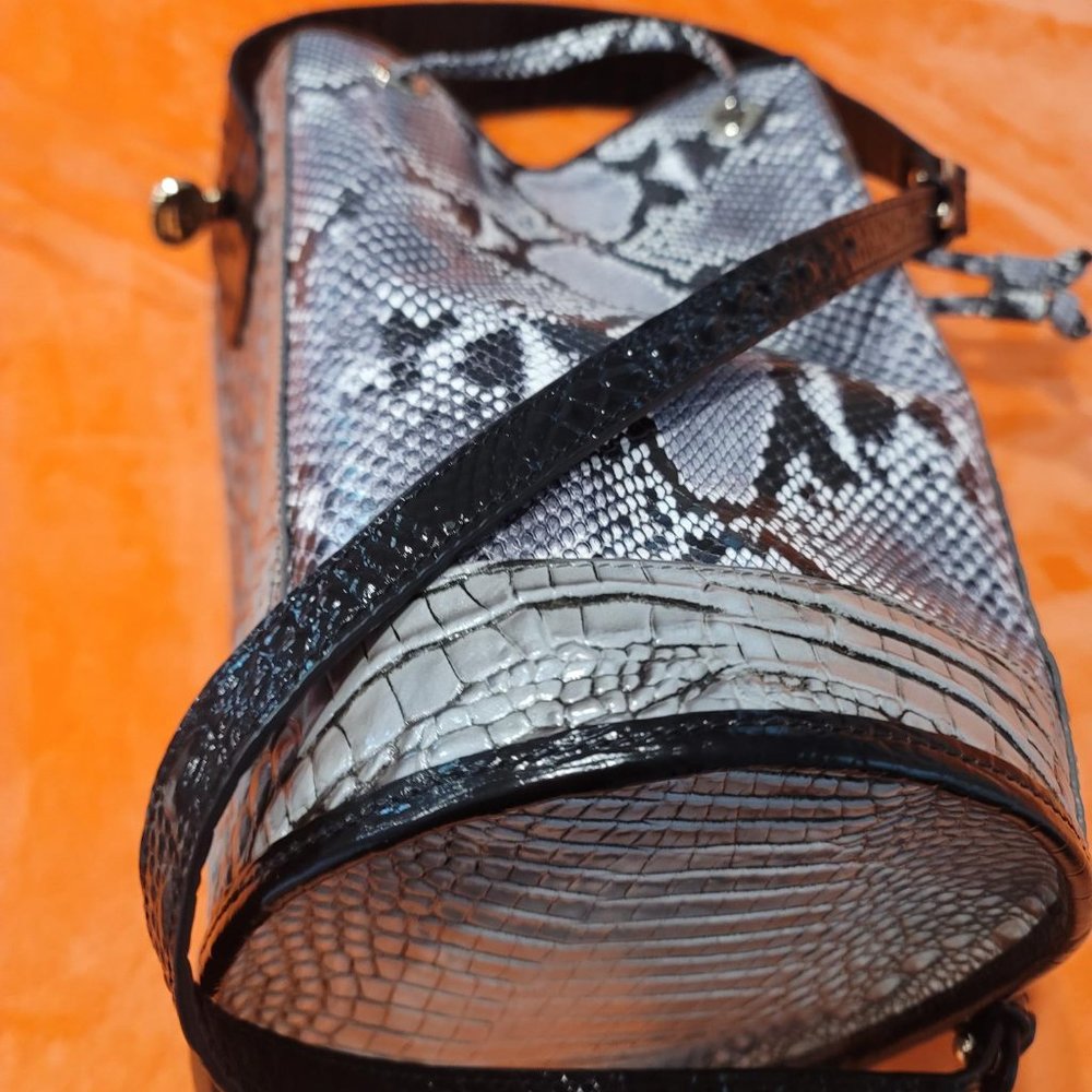 Brahmin Bucket Bag Allie Steel Fontaine